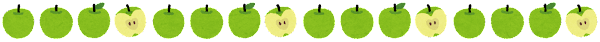 line_fruit_apple_green